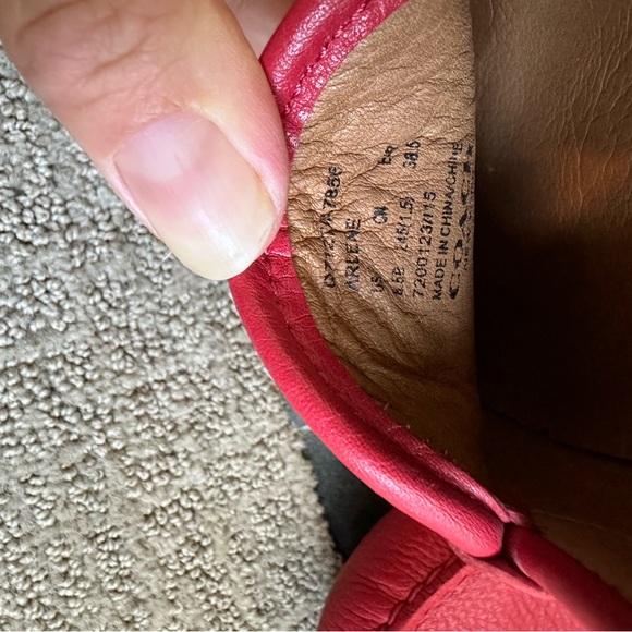 Coach Pink Leather Loafers/Drivers EUC - Picture 9 of 9